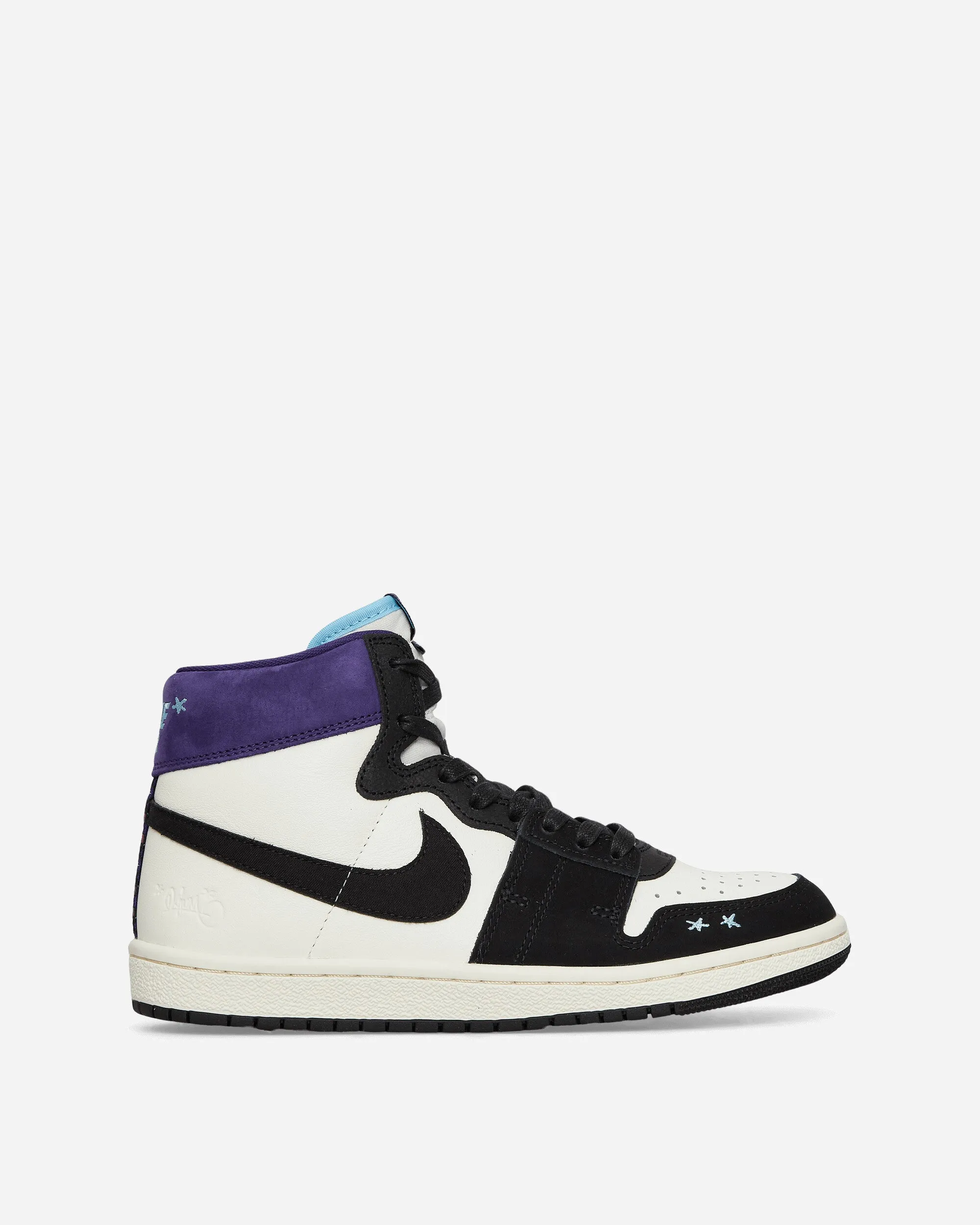 Women's Opium Air Ship SP Sneakers Black / Court Purple Cross Training Optimized Neutral Wear