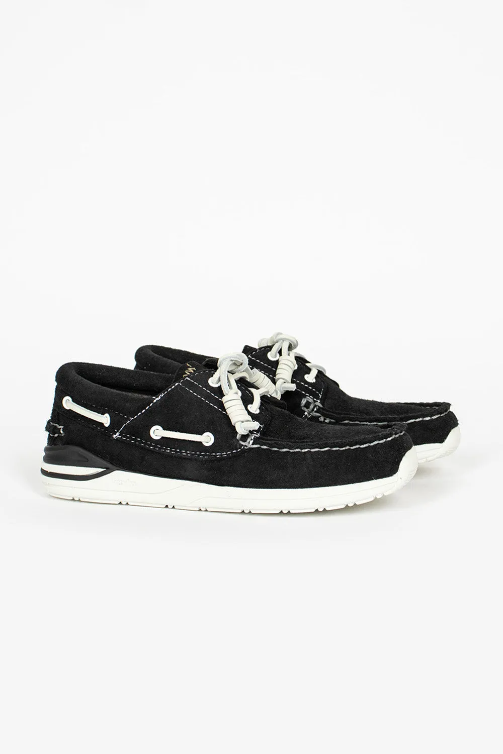 Classic Design No Tie Hockney Folk Sneaker Black