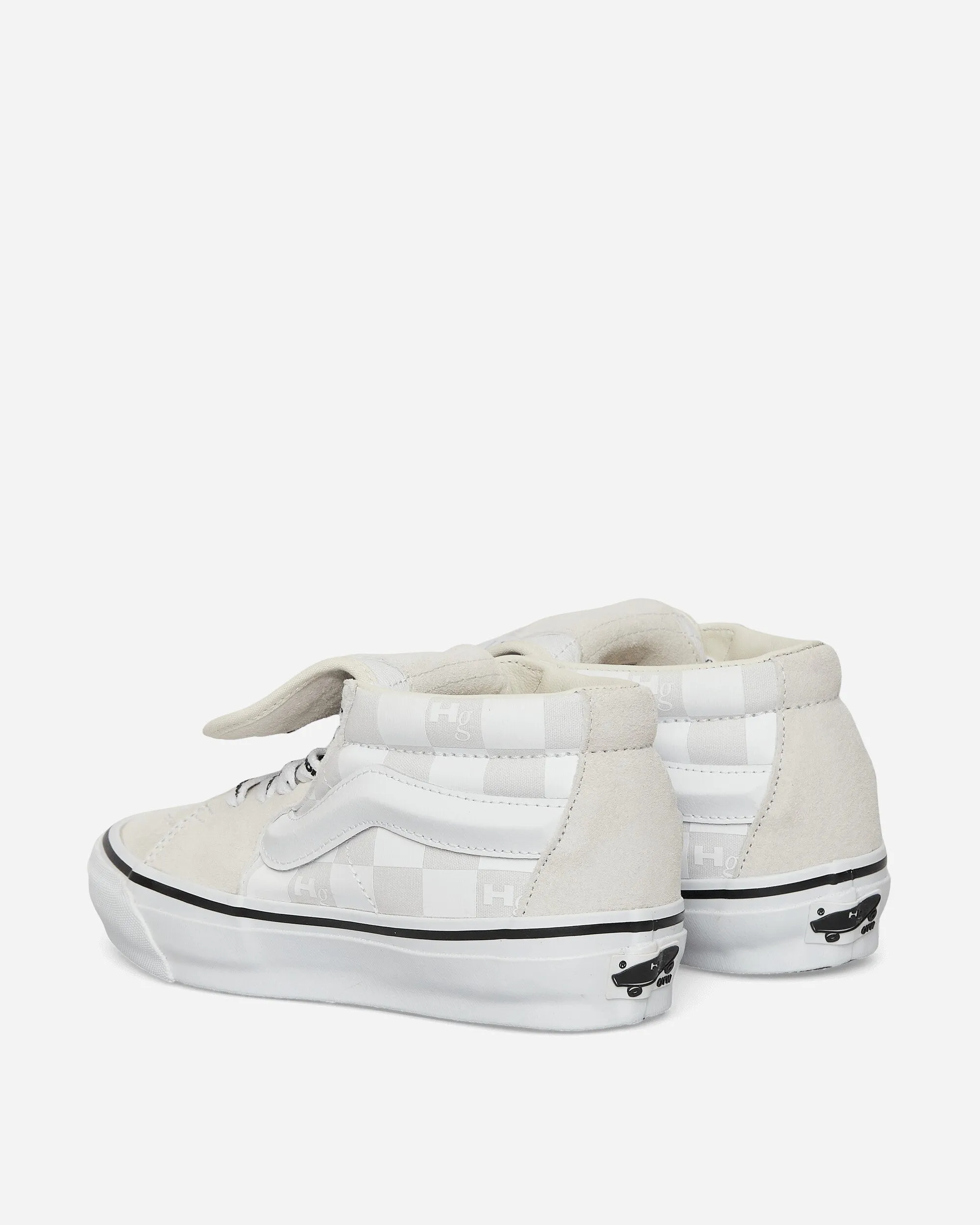 Zip Up Design HommeGirls SK8-Mid Reissue 83 Sneakers Classic White