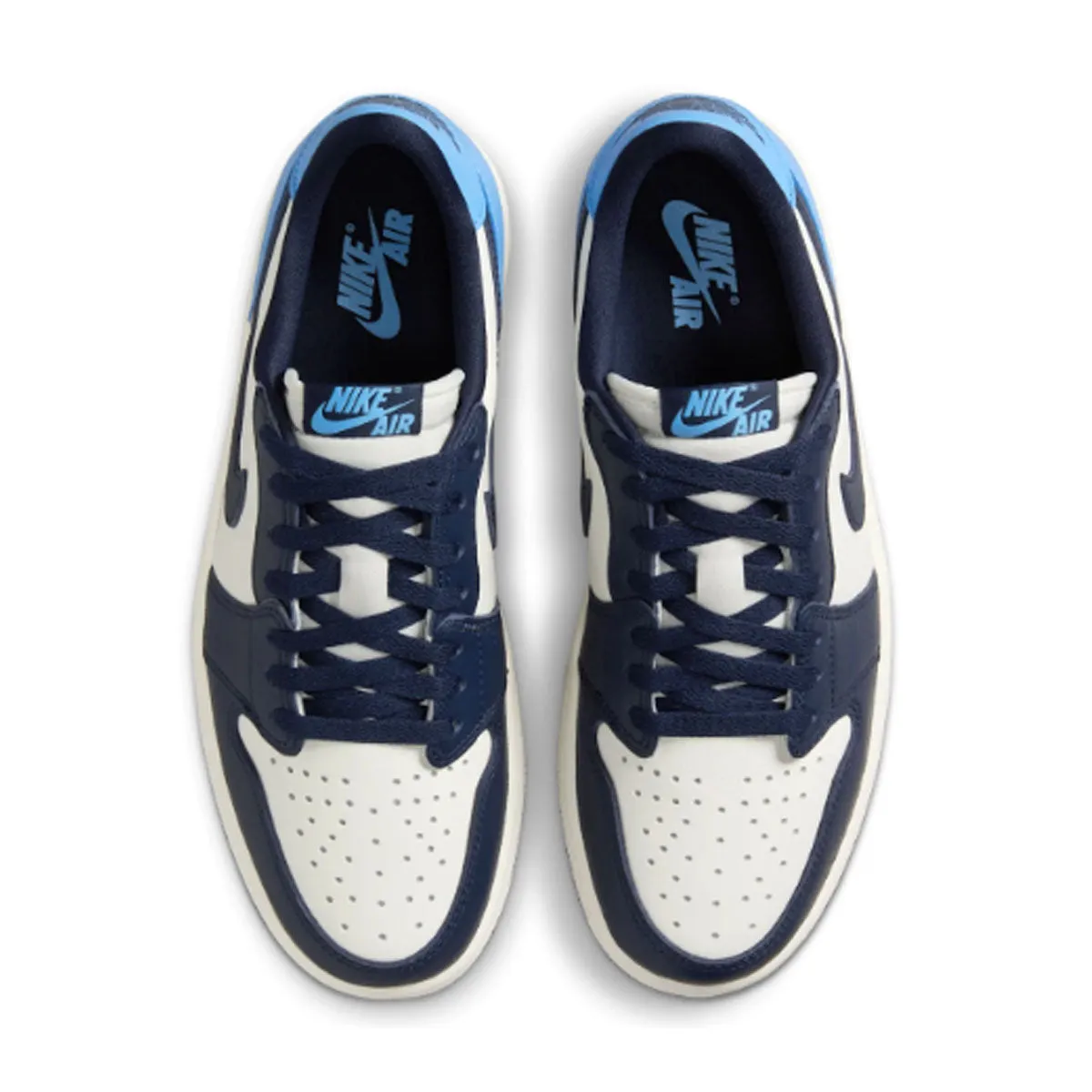 Air Jordan 1 Retro Low 'Obsidian' closed - toe