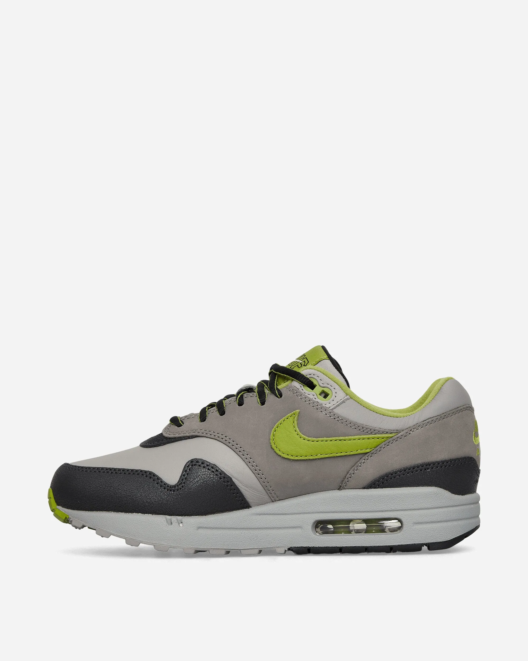 Quick Slip Minimalist Style HUF Air Max 1 Sneakers Anthracite / Pear / Medium Grey