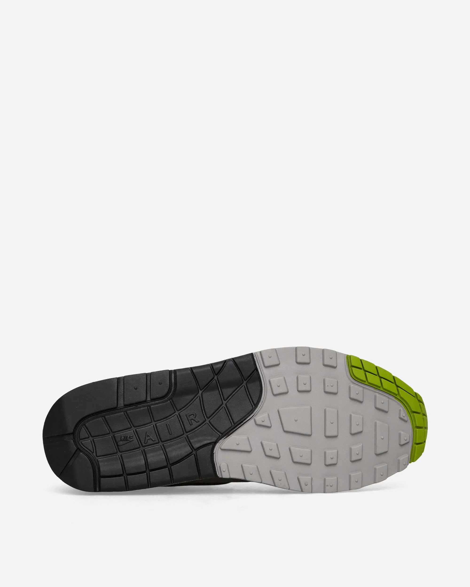HUF Air Max 1 Sneakers Anthracite / Pear / Medium Grey Comfort Easy Ultra Responsive Cushioning