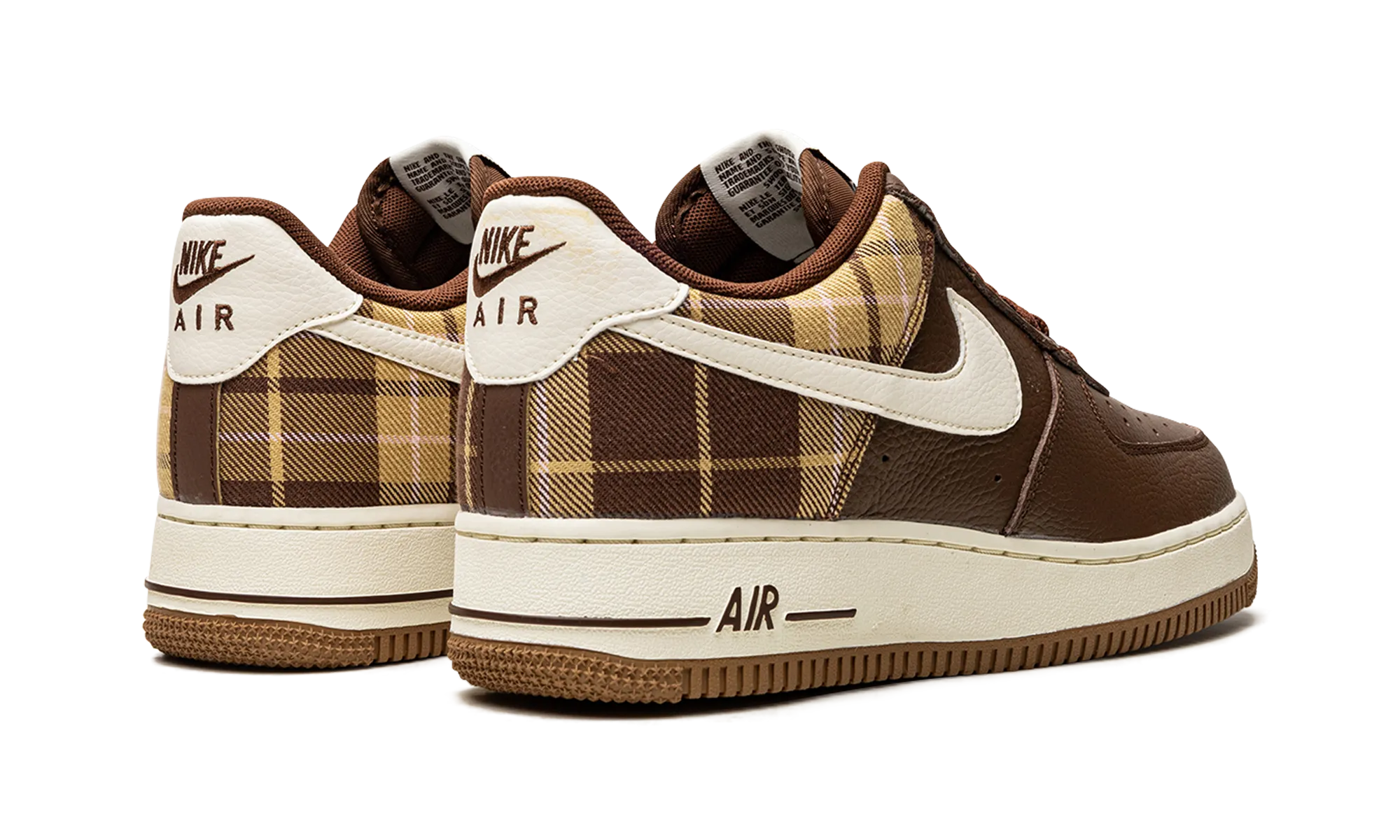 Air Force 1 Low "Plaid" Active Mode Stretchable Openings