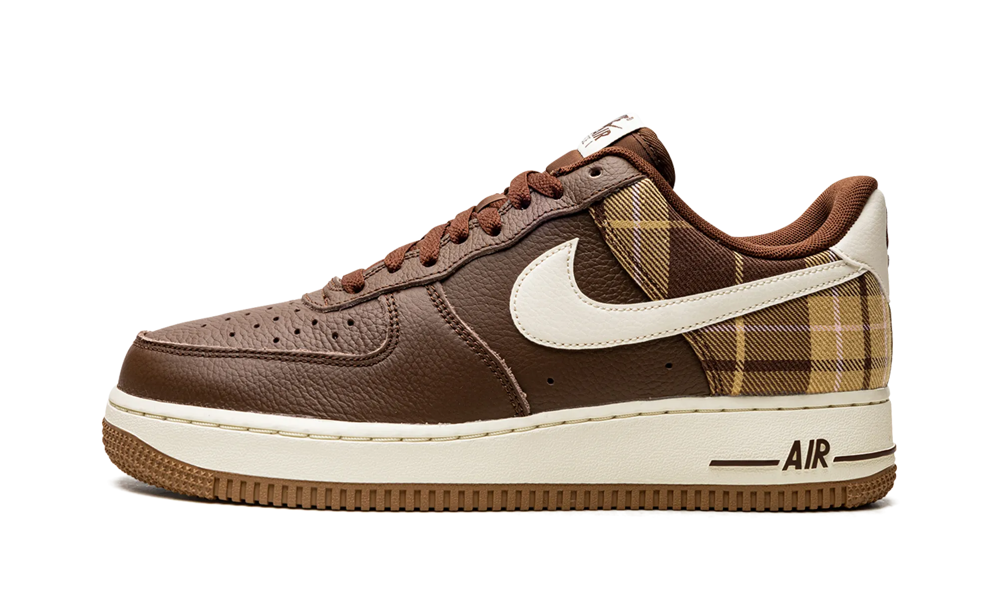 Responsive Midsole Sneaker Auctions Air Force 1 Low "Plaid"