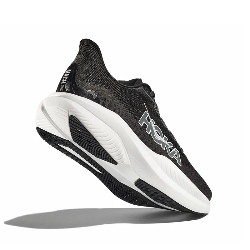 youth athletic shoes non - reflective shoes Women's Mach 6 Black/White