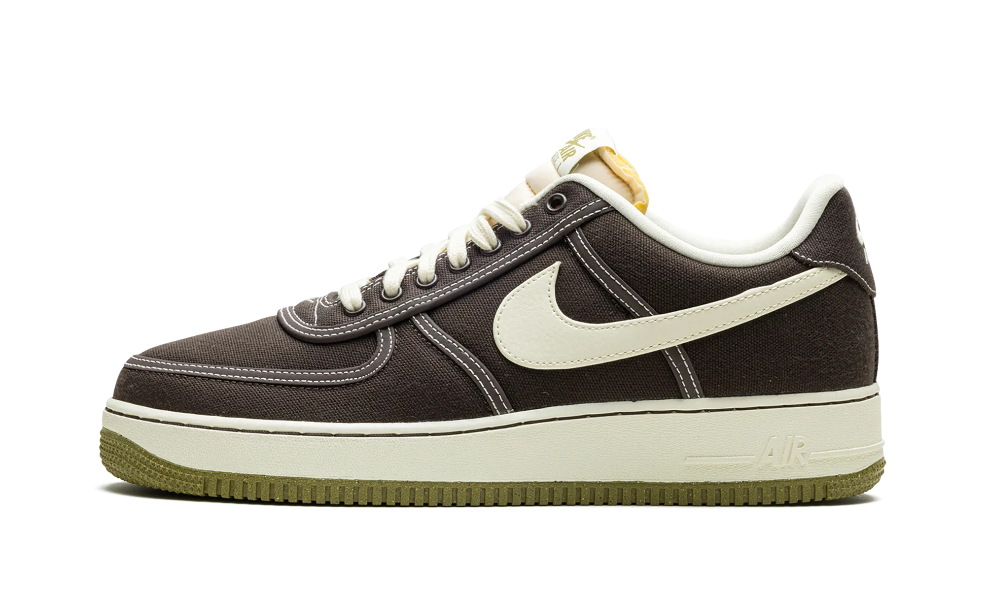 Air Force 1 Low "Inside Out Brown" Durable Binding Stability Zone