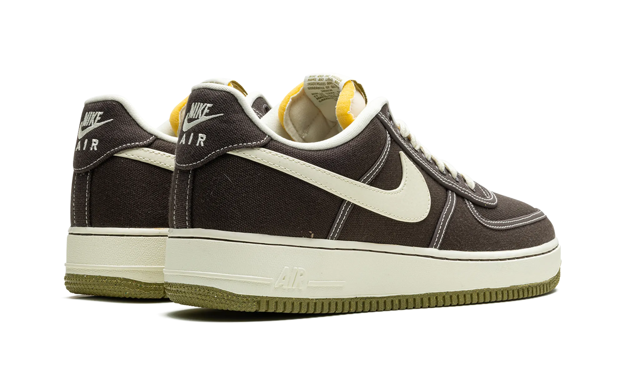 Grip Texture Air Force 1 Low "Inside Out Brown"