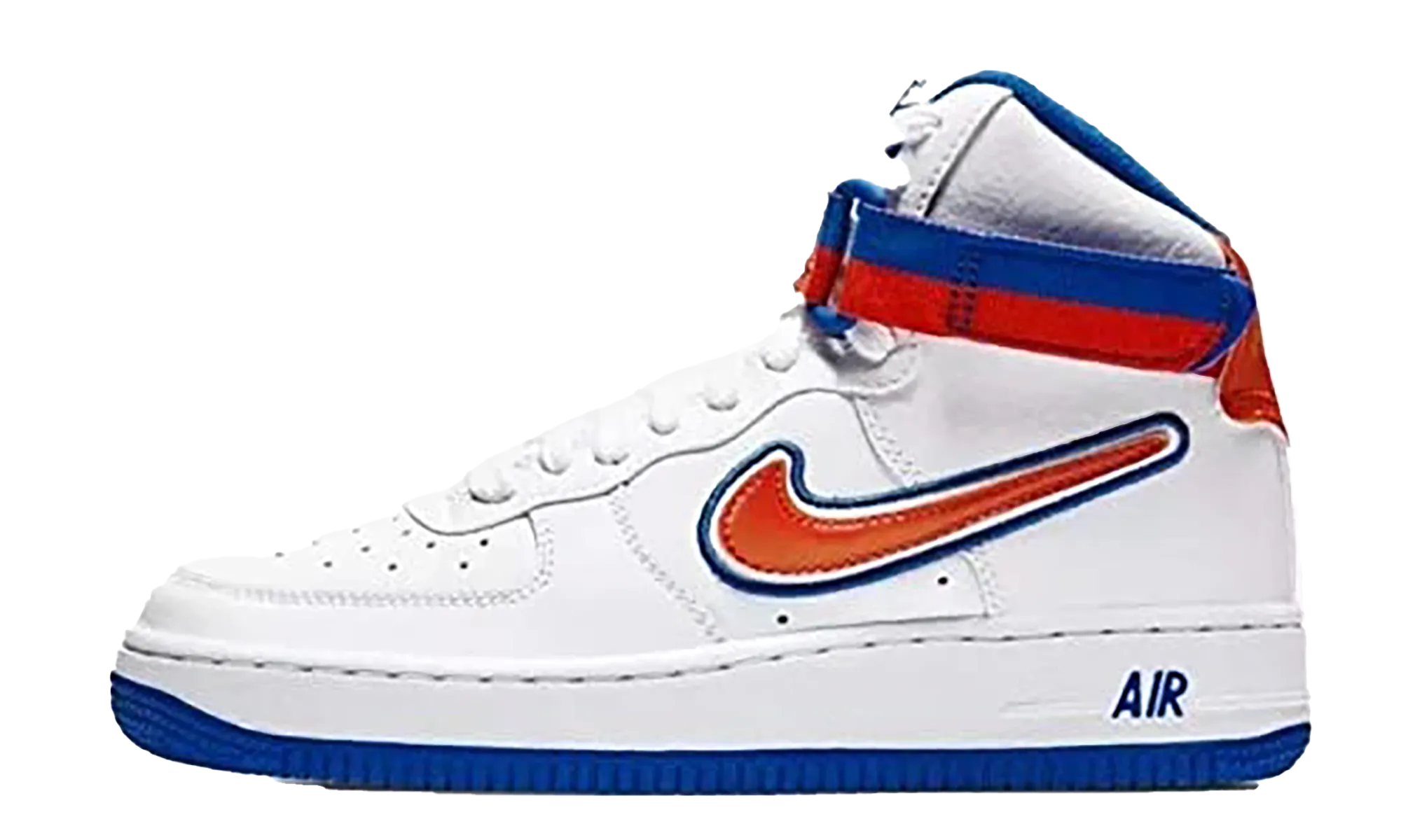 Air Force 1 High Lv8 Sport GS "MID NIGHT NAVY / UNIVERSITY RED" Urban Ready Ortholite insole