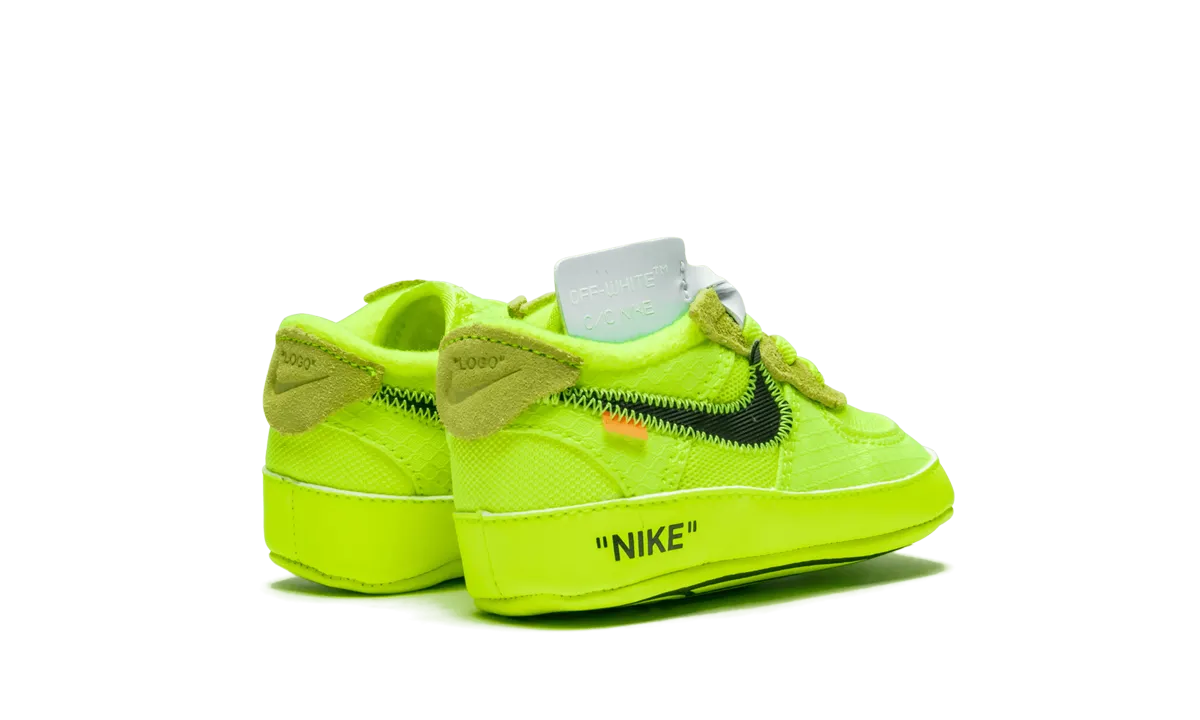 The 10: Air Force 1 "Off-White Volt" Comfy Walk SuedeUpper