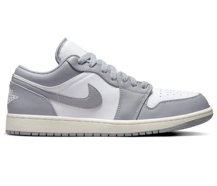 Men's Nike Air Jordan 1 Low (Vintage Grey) Dynamic Flex Neck