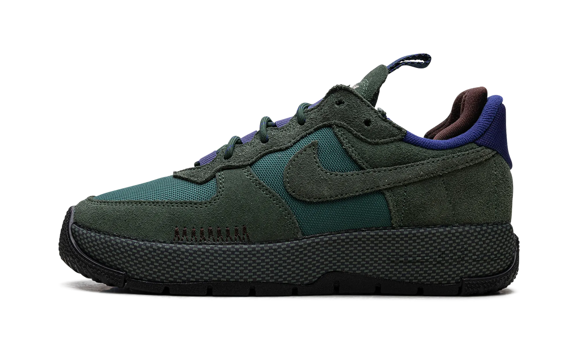 Loafers style Heel Cushion AIR FORCE 1 ILD WMNS "Fir Green"