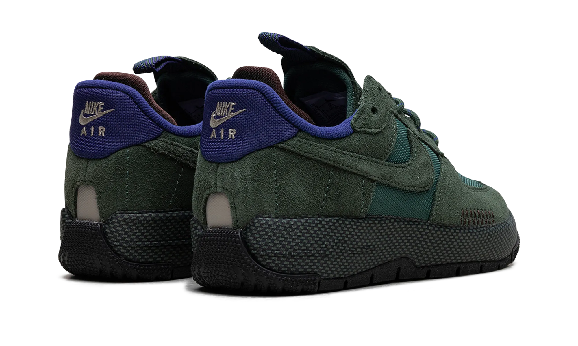 Minimalist Design High Traction Tread AIR FORCE 1 ILD WMNS "Fir Green"