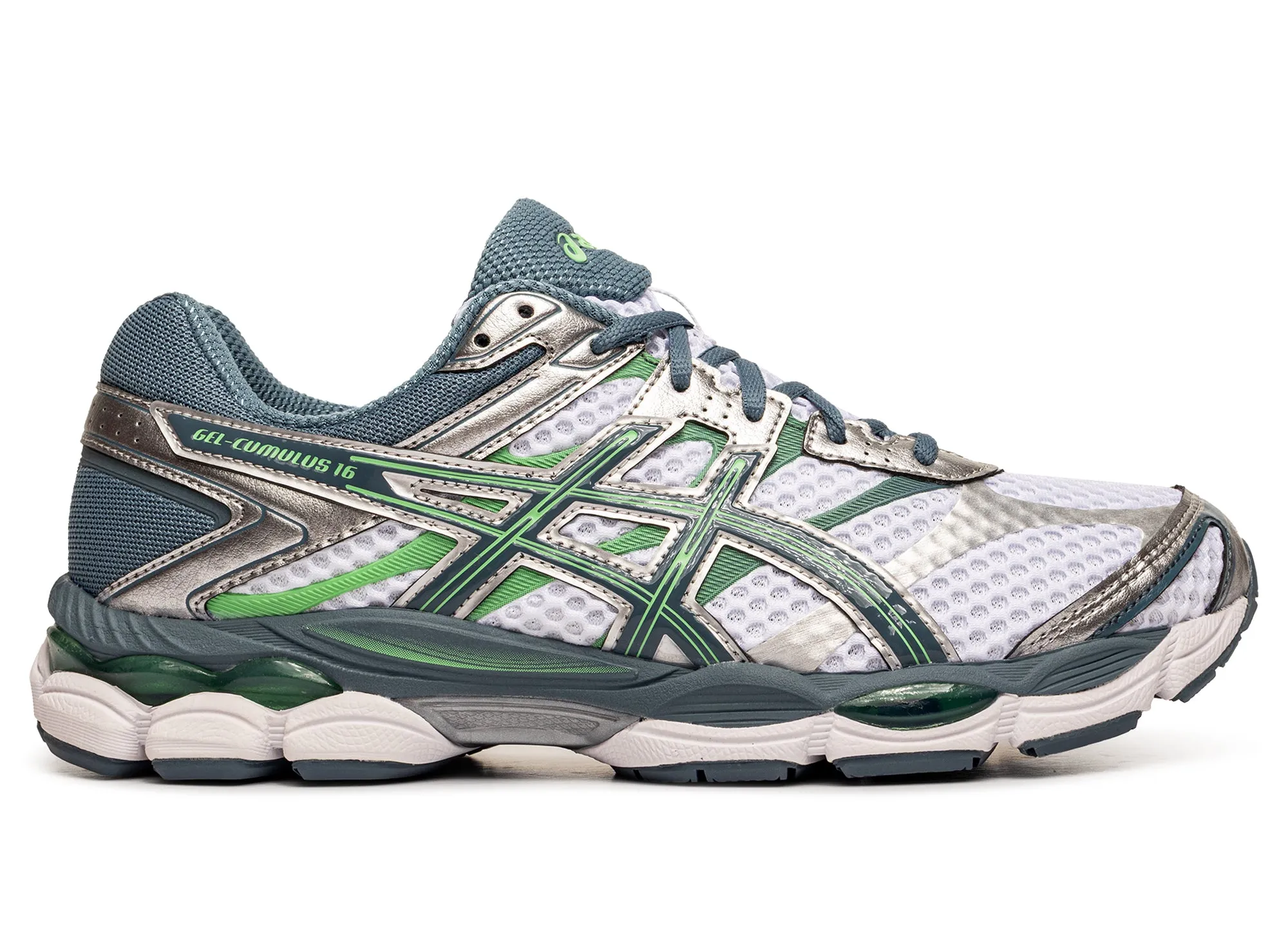 Royal Mood Durable Fabric Asics Gel-Cumulus White / Ironclad 16 xld