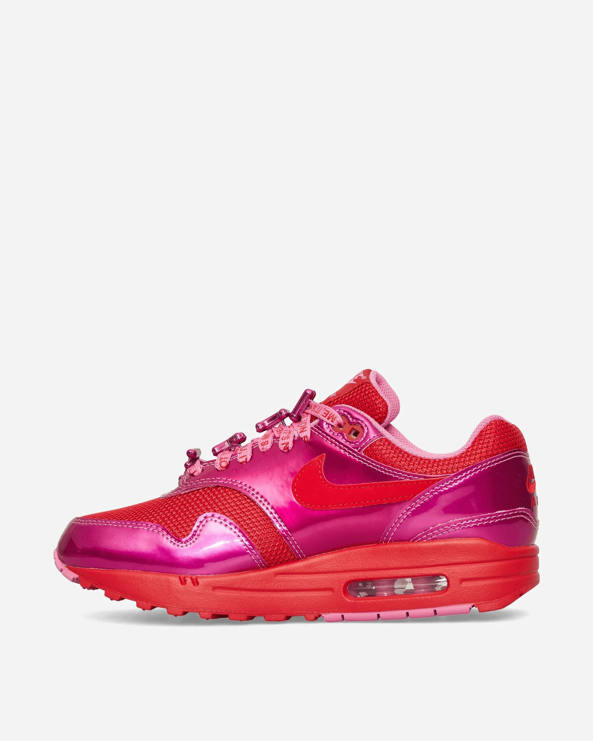 Air Max 1 Premium Sneakers Playful Pink / University Red Sustainable Production Methods Gym ready