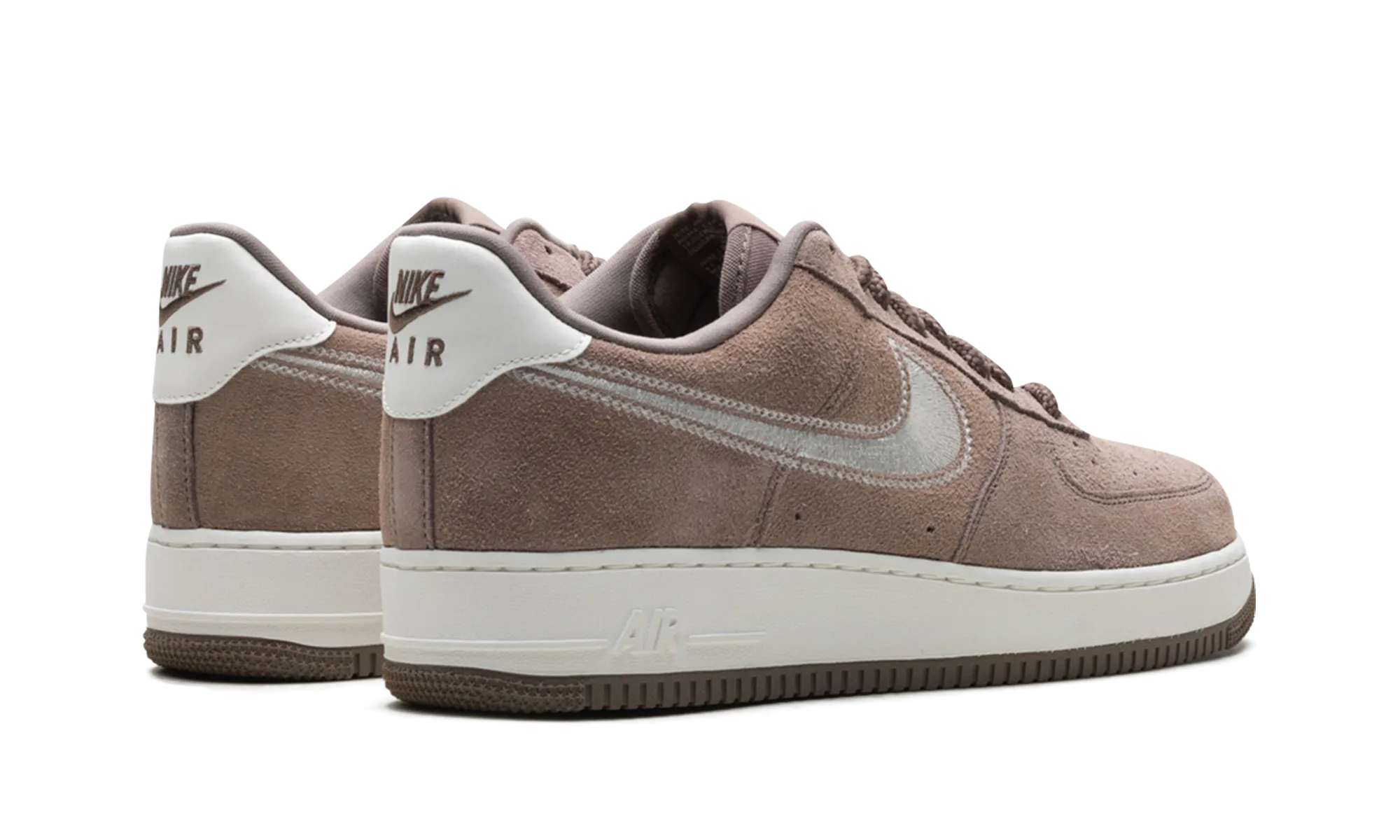 Air Force 1 Low '07 LV8 "Mink Brown Embroidered Swoosh" Style Match