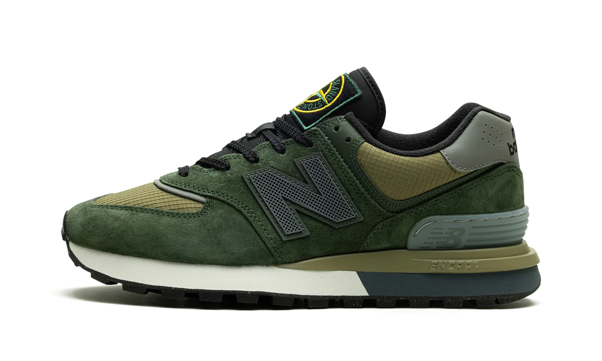 made - to - order running shoes 574 Legacy "Stone Island - Dark Green"