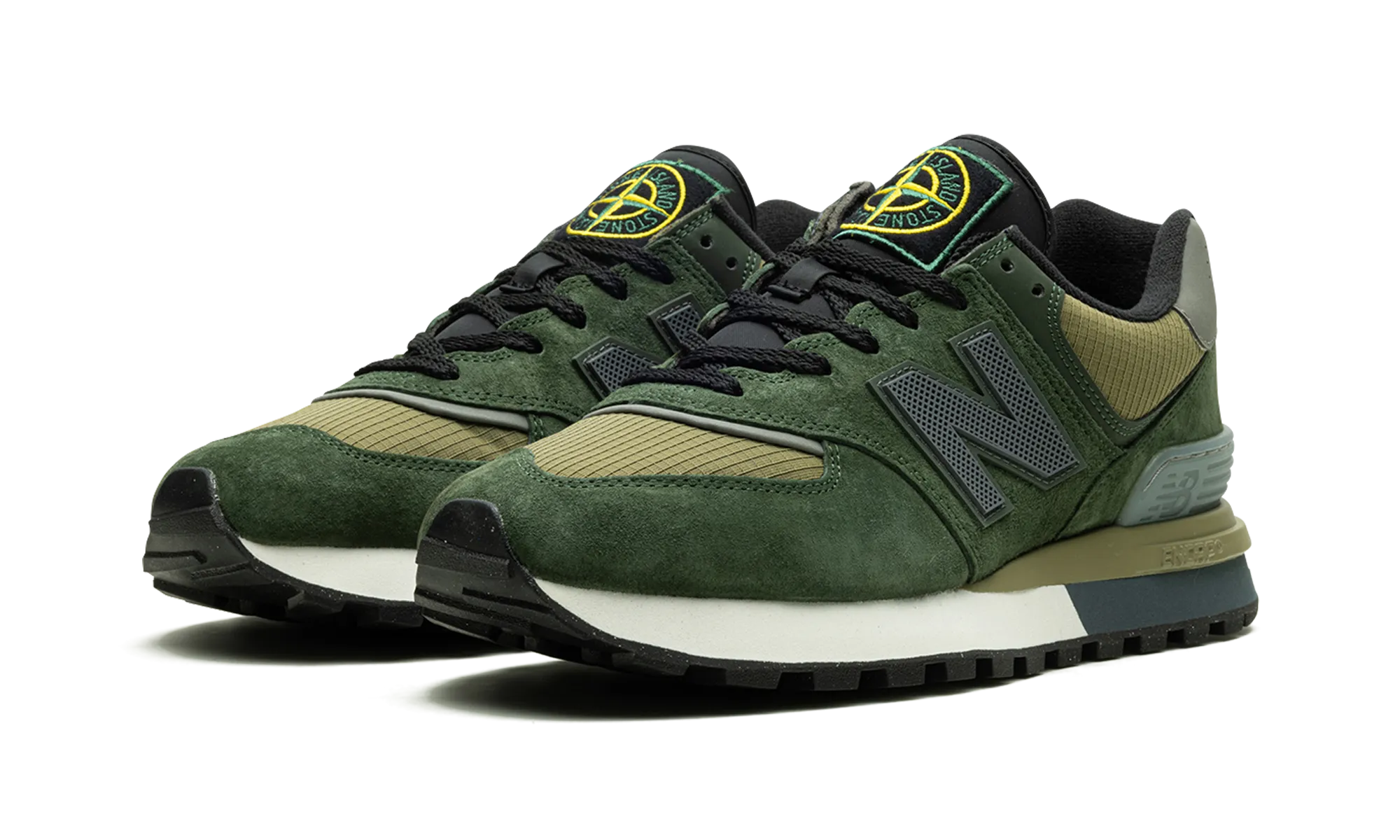 running for stress relief Abrasion Resistance 574 Legacy "Stone Island - Dark Green"