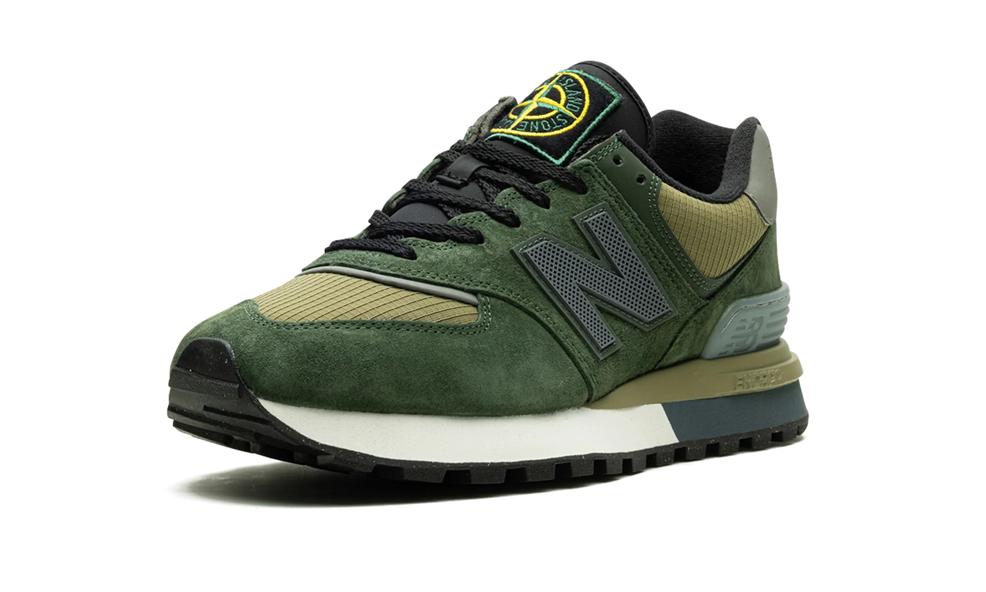 574 Legacy "Stone Island - Dark Green" moisture - management - technology