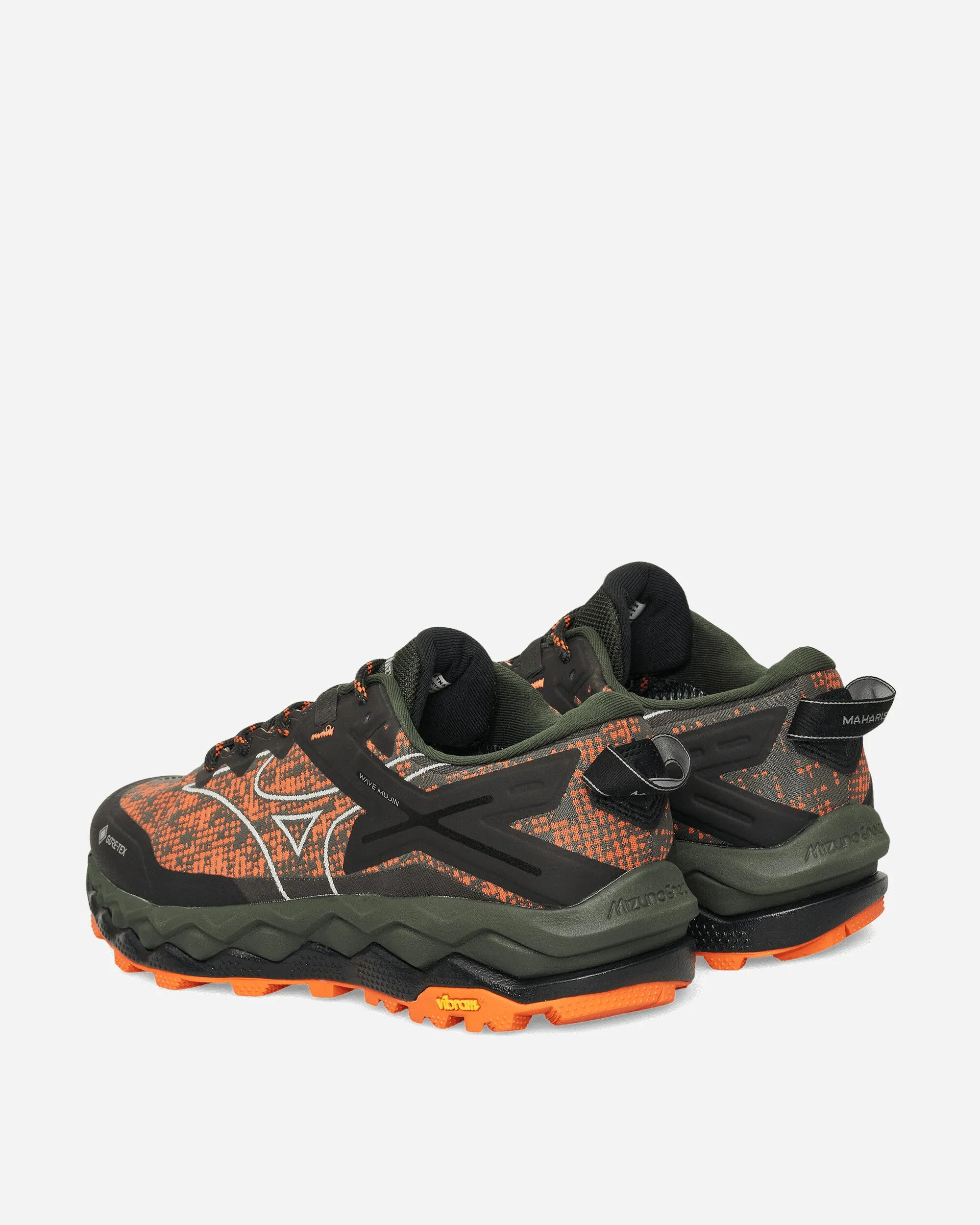 Breathable Inner Lining Twist Free Motion Maharishi Wave Mujin LS GTX Sneakers Vibrant Orange / Cool Gray