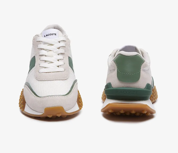 Women's Lacoste L-Spin Deluxe (White/Green) Tear Resistant Classic Activity