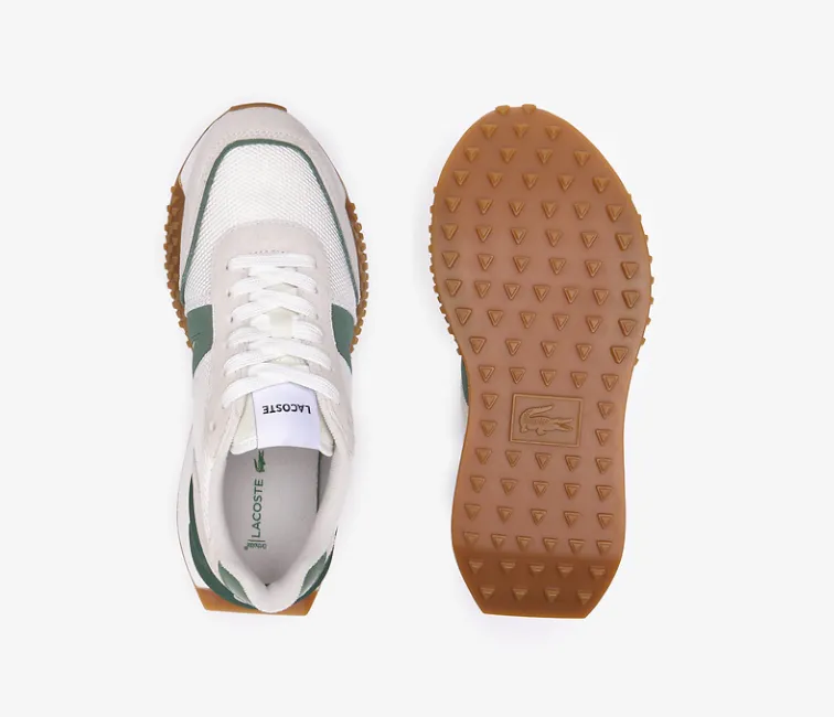 Women's Lacoste L-Spin Deluxe (White/Green) Comfortable Outsole