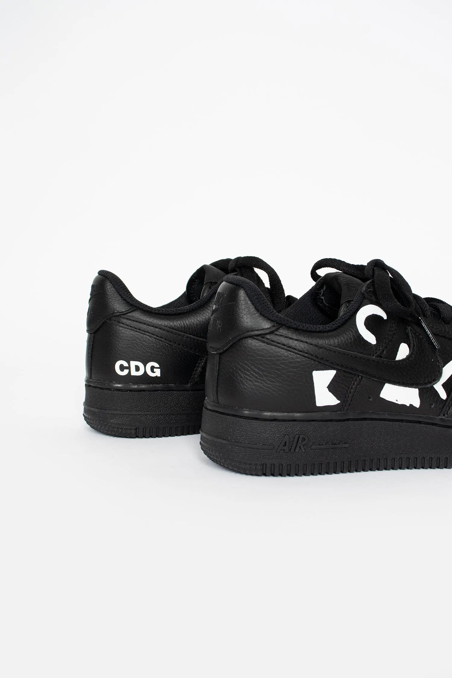 CDG BLACK x Nike Air Force 1 Low Retro Black Cooling Effect