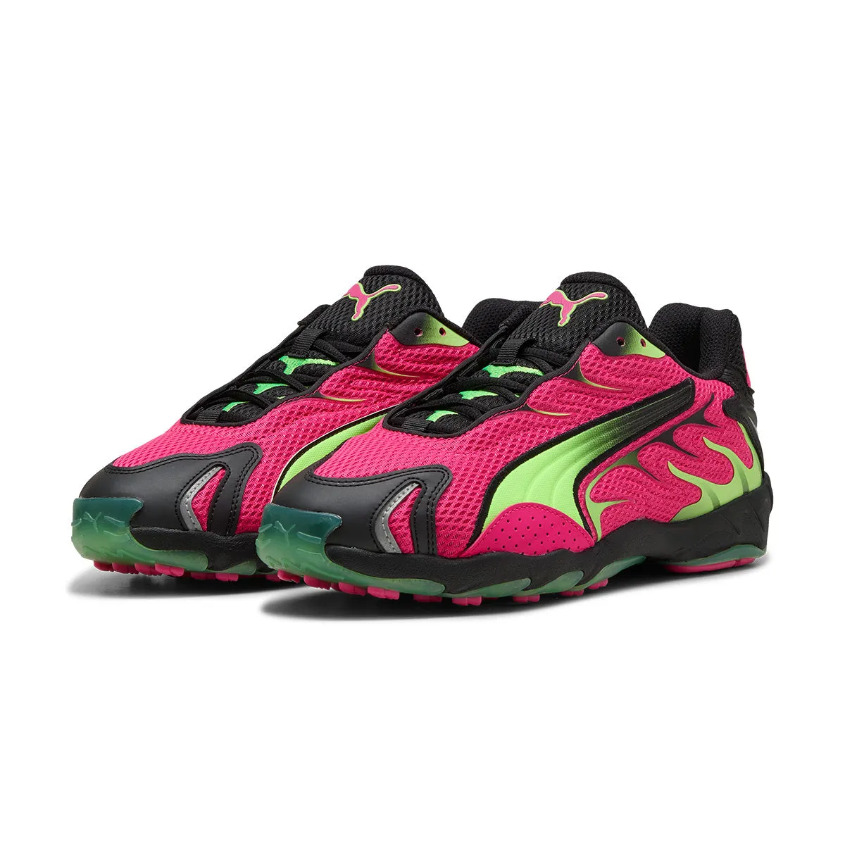 least gym Inhale 'Fluro Pink Pes Green Glare'