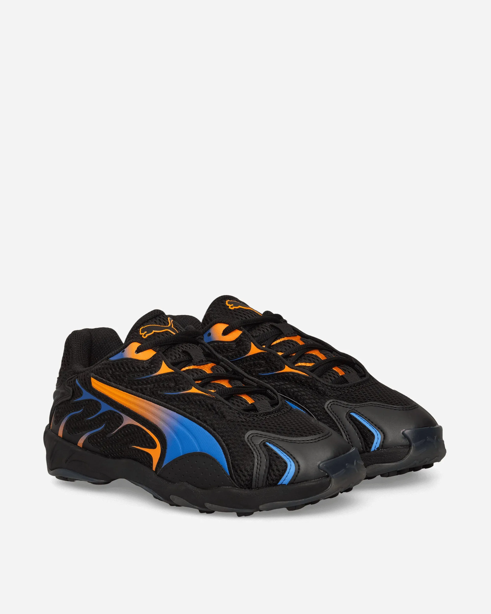 Inhale Sneakers Black / Orange Glo Heat Release