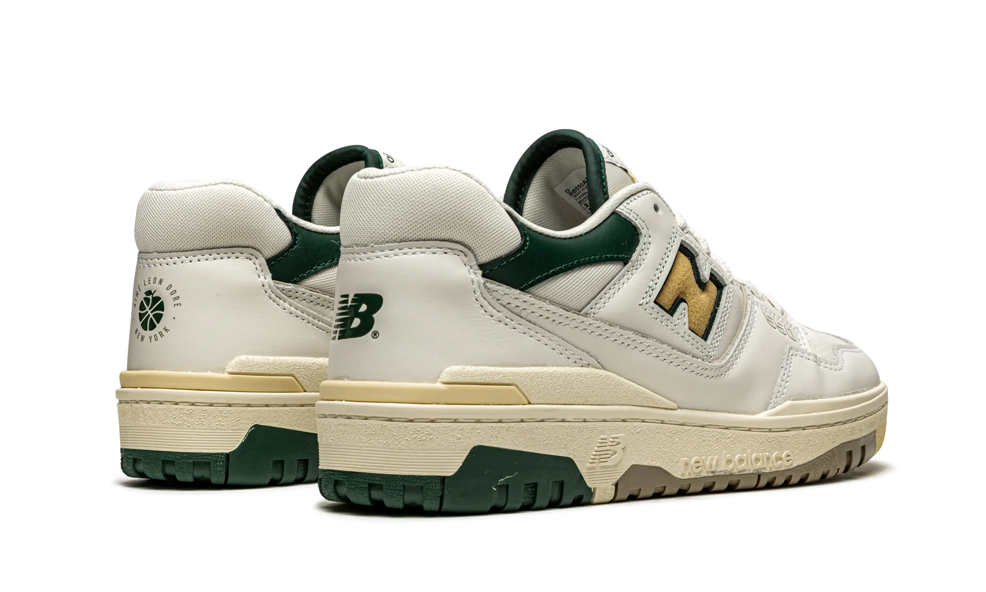 formal - use shoes travel - friendly shoe perk 550 "Aime Leon Dore - Natural Green"