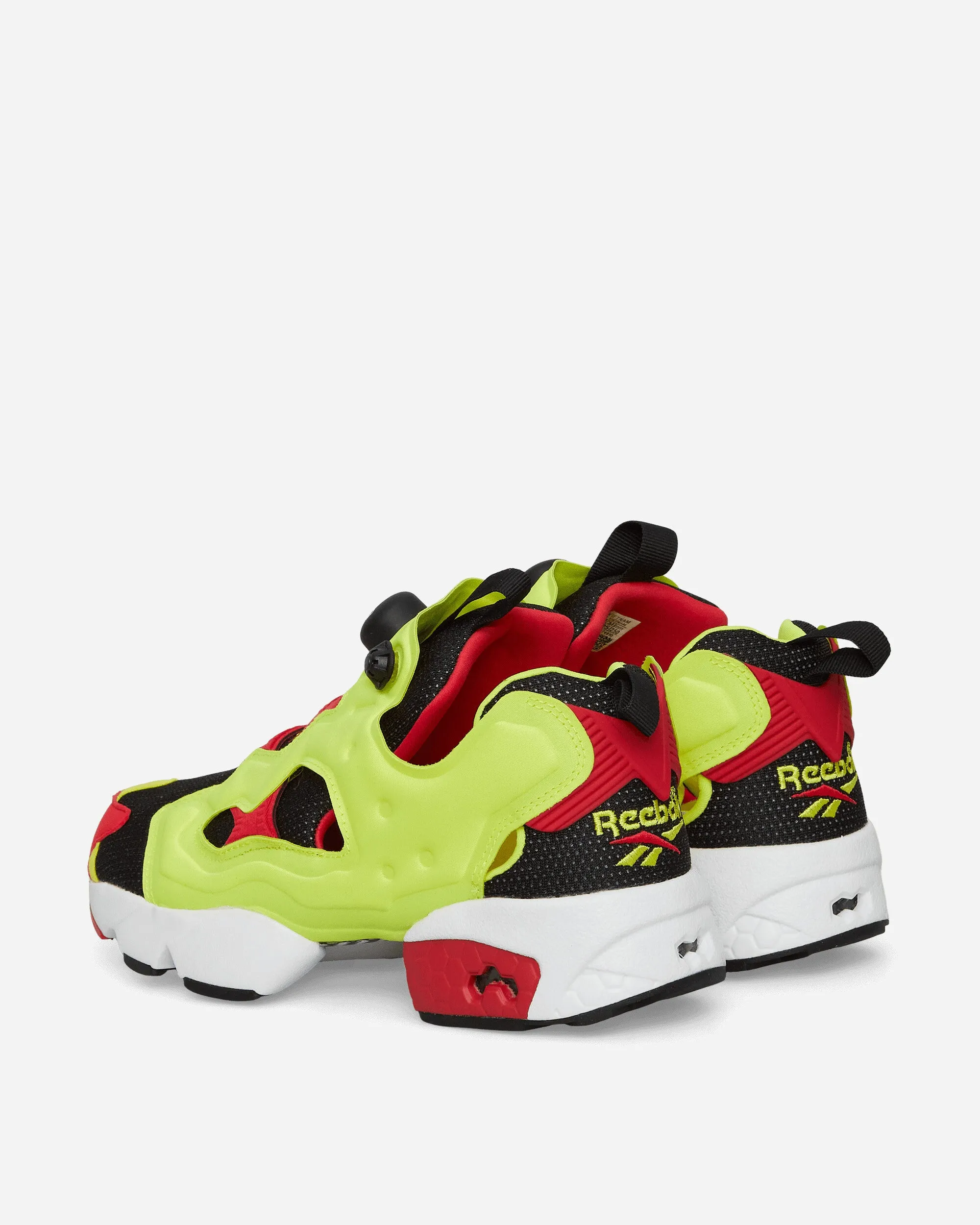 Style Routine Durable flexibility Instapump Fury 94 Sneakers Hyper Green / Vector Red / Core Black