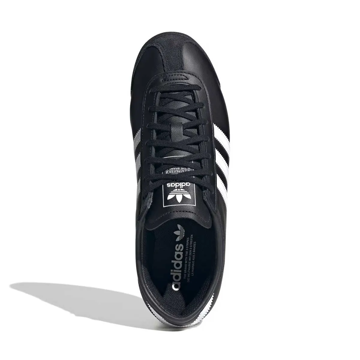 Italia 70s 'Black White Gum' Round Toe dancing - style