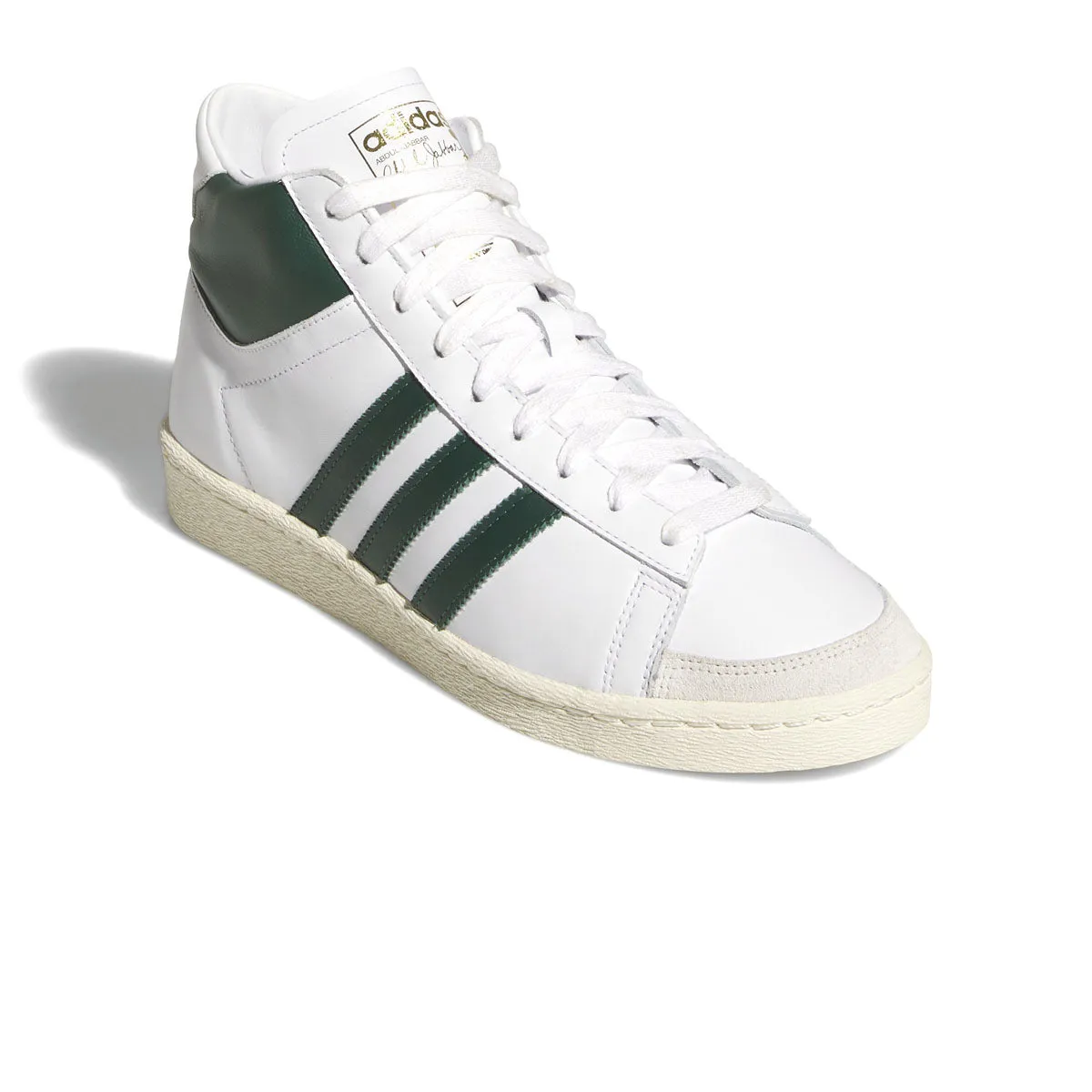 Jabbar Hi 'Cloud White Collegiate Green' Vibrant sole