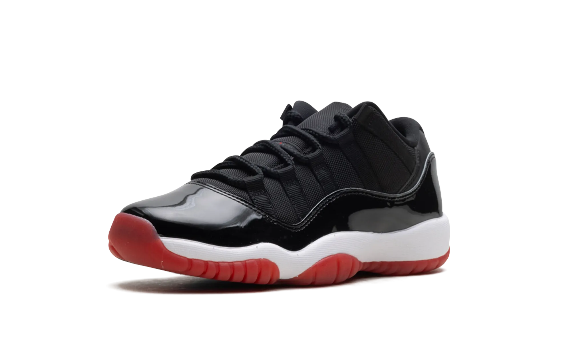 Enhanced Mobility Jordan 11 Retro Low GS "Bred (2025)"