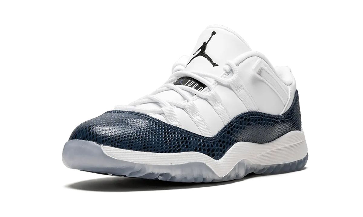 Thermoformed Cage Sport Pride Jordan 11 Retro Low LE PS "Navy Snakeskin"