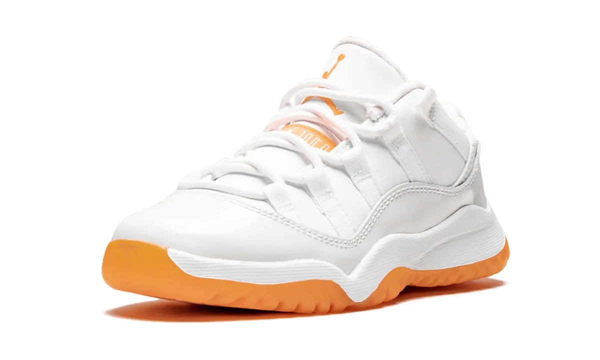 Jordan 11 Retro Low PS "Citrus" Carbon Fiber Insert Durable Play Style