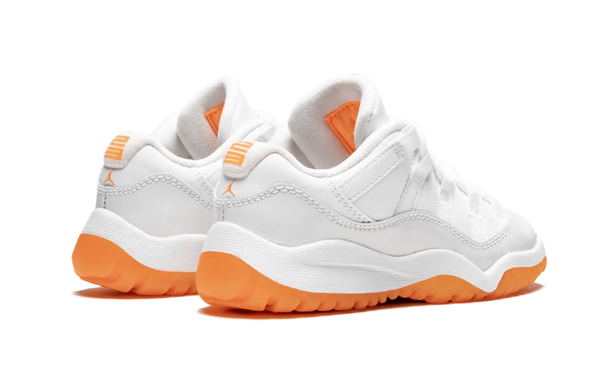 Sock Like Collar Fit Jordan 11 Retro Low PS "Citrus"