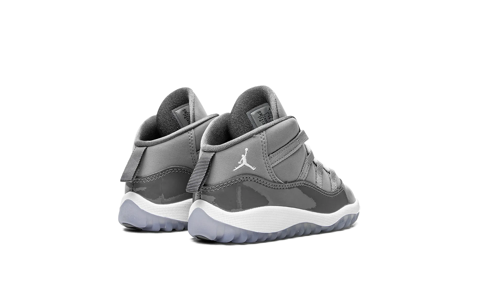 Jordan 11 Retro TD "Cool Grey 2021" vibration damping