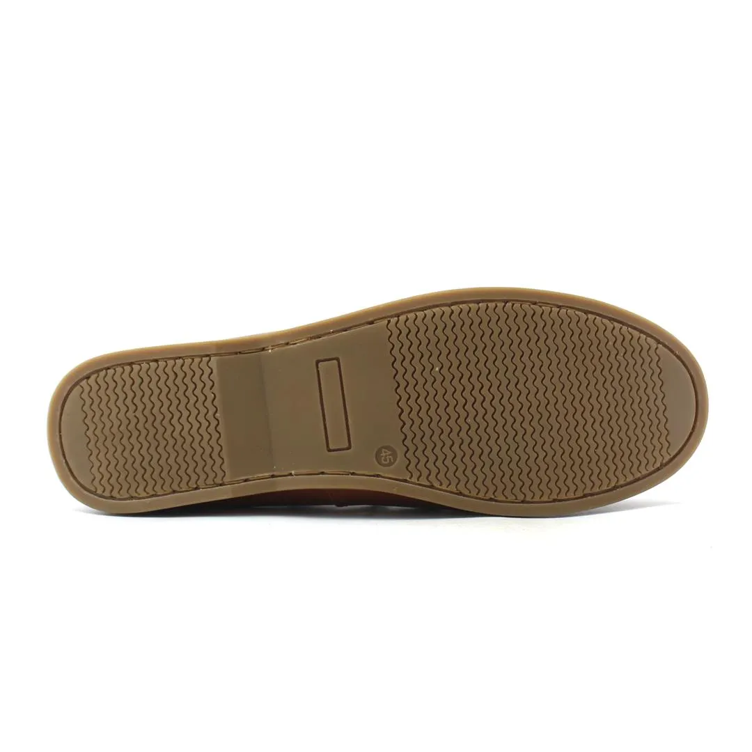 Neutral Presence JOURNIE BOAT SHOES - BROWN