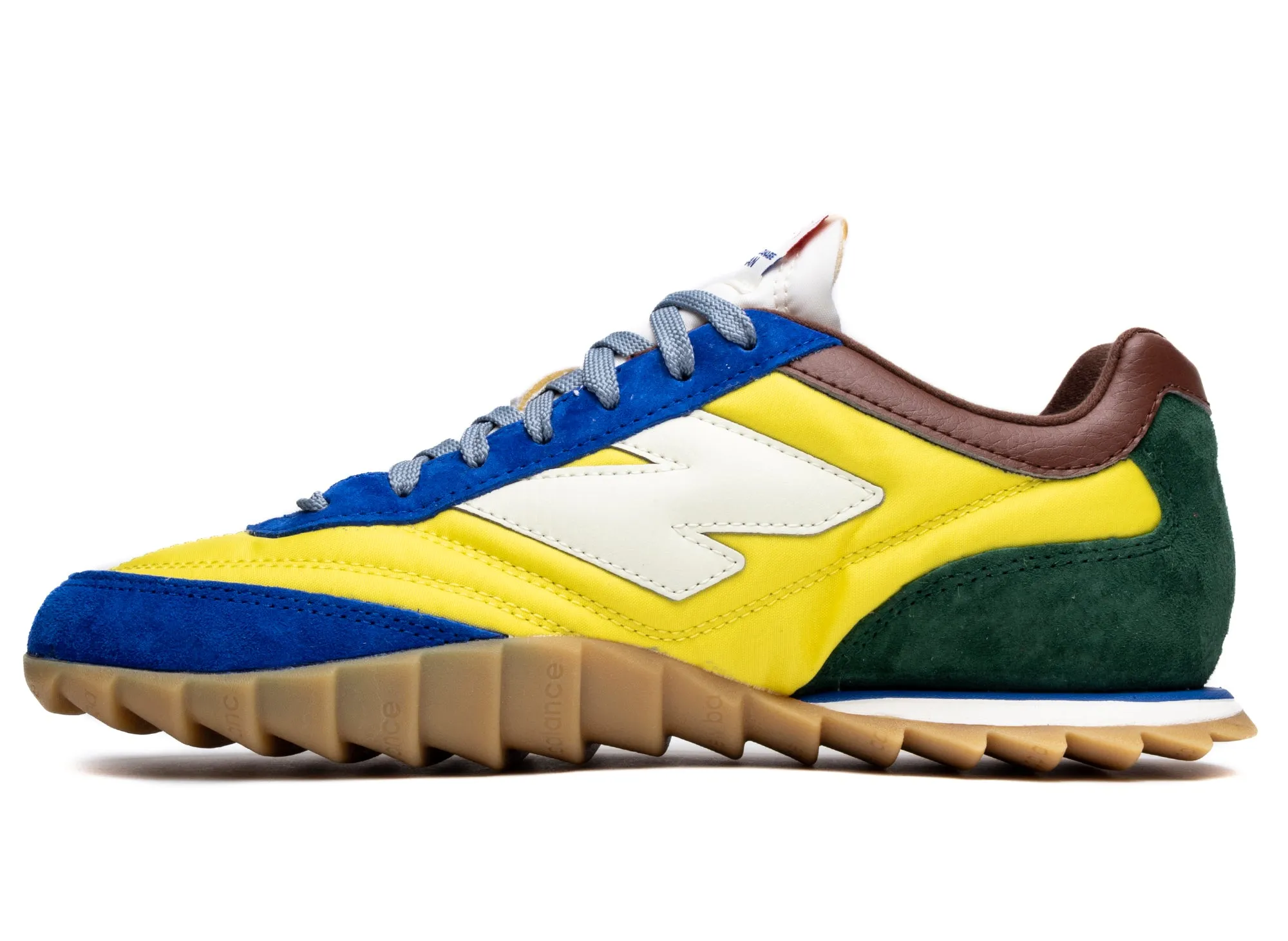 Move Light Junya Watanabe MAN x New Balance RC30 in Yellow and Blue