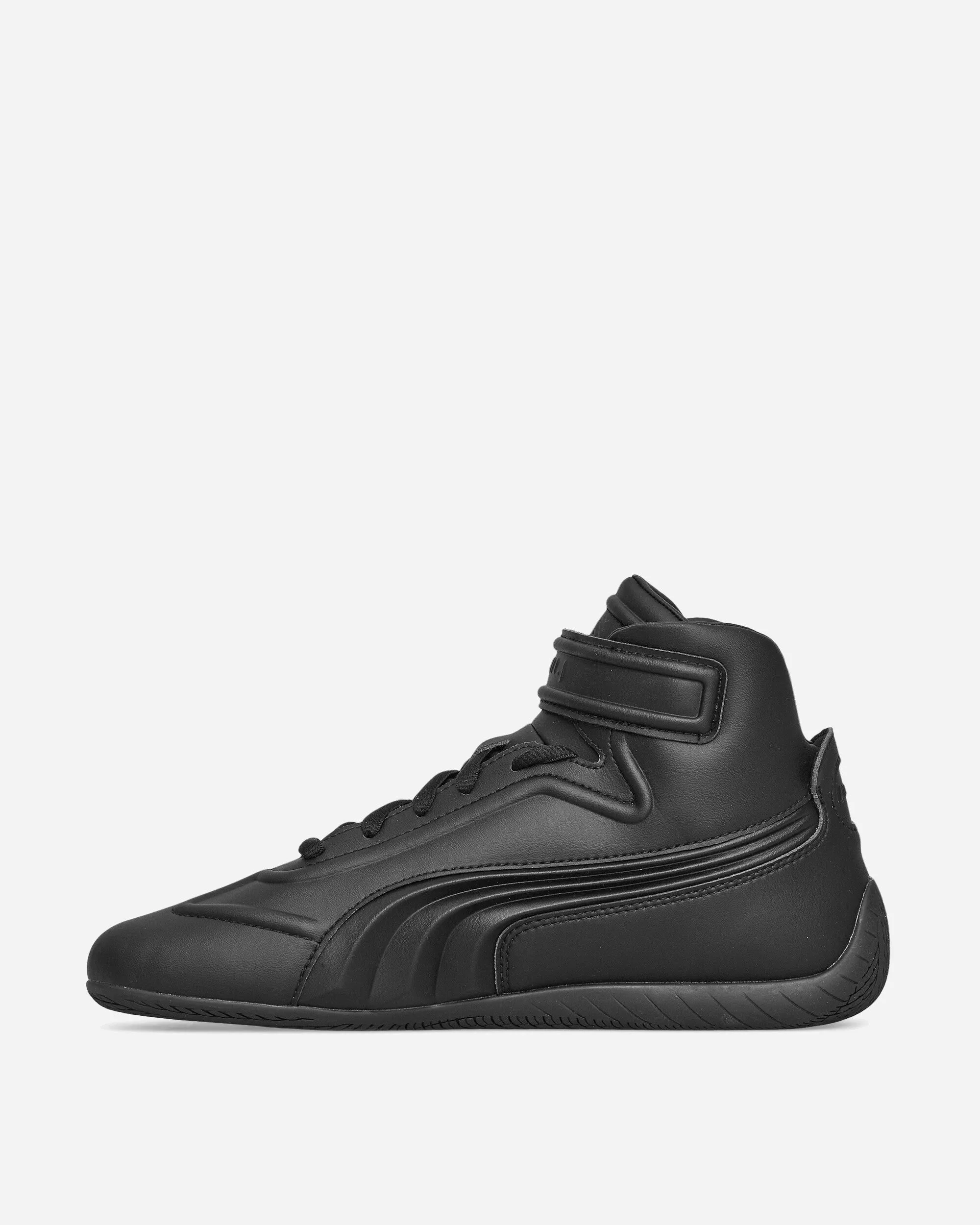 Juun.j Speedcat Mid Sneakers Black Non Slip Heel Grip