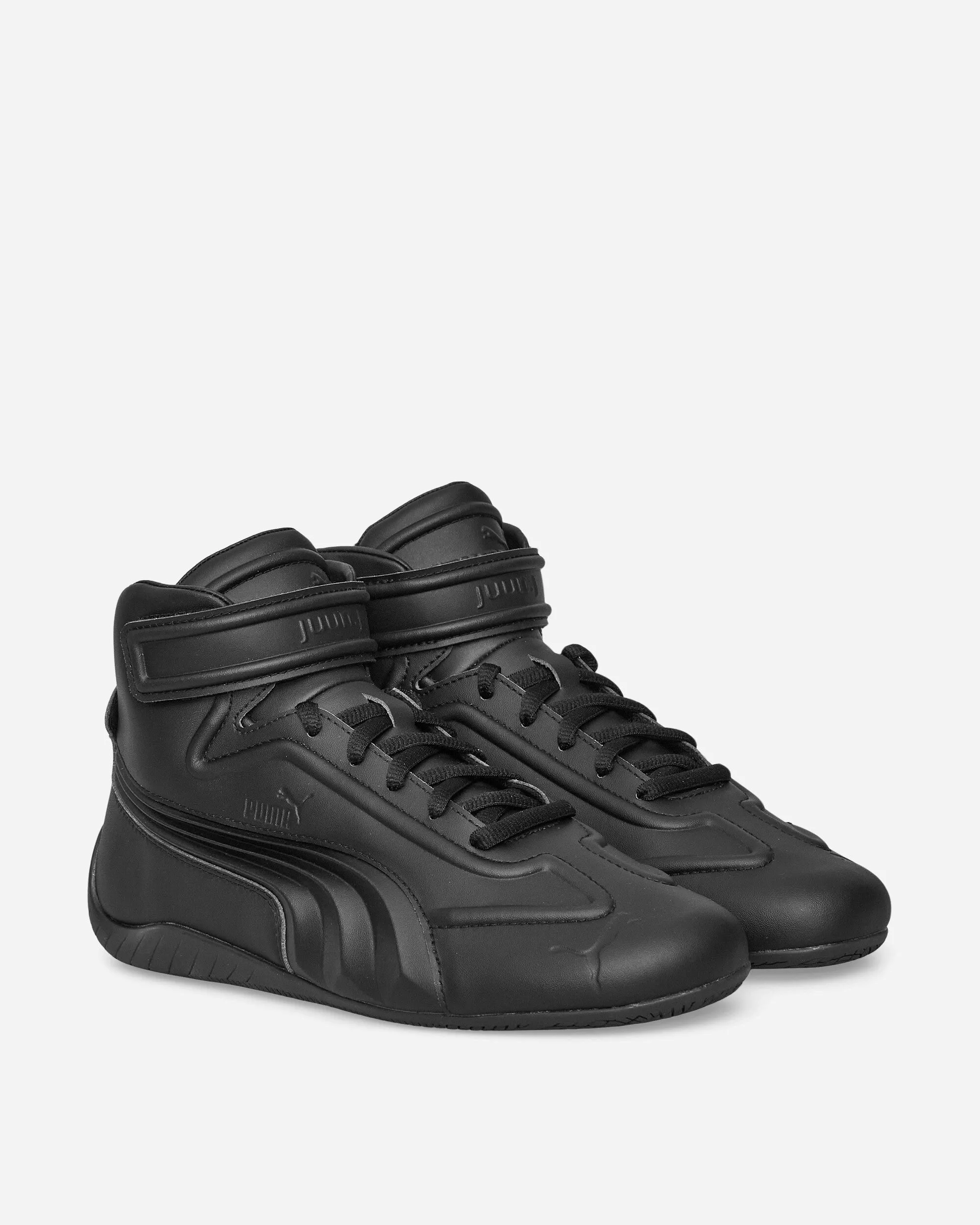 Juun.j Speedcat Mid Sneakers Black Arch Support System