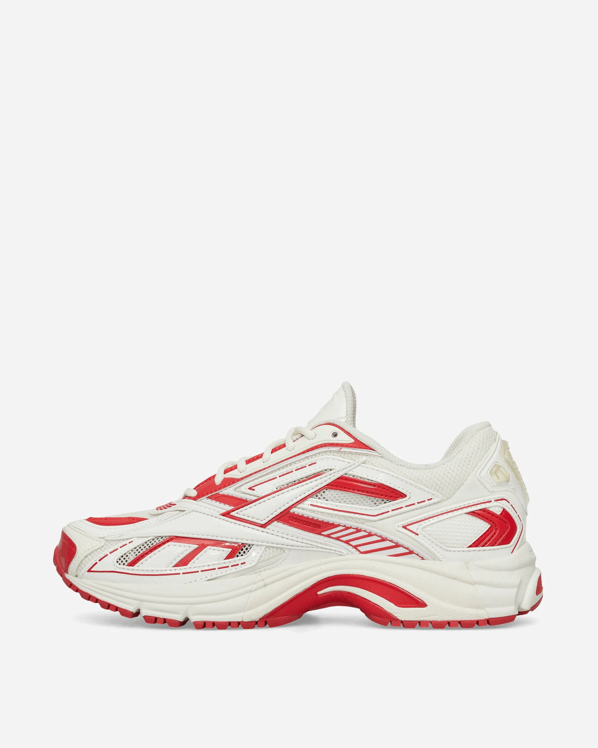 KANGHYUK Premier Road Ultra Sneakers White / Red Soft Knit