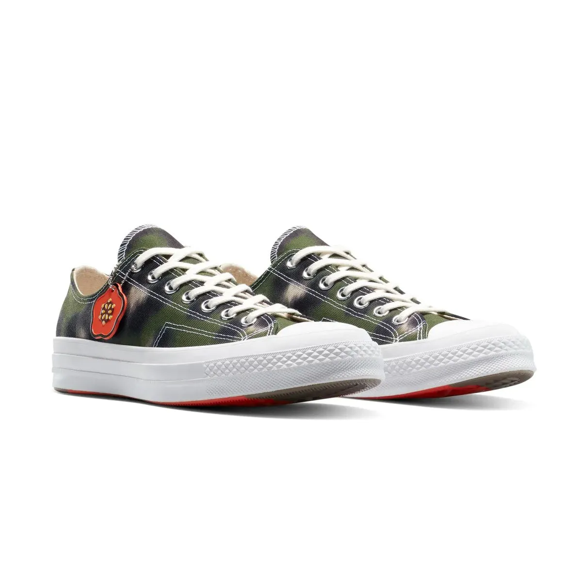 Distinctive durability Smart Fit   Kenzo Chuck 70 Lo 'Hana Leopard Cypress'