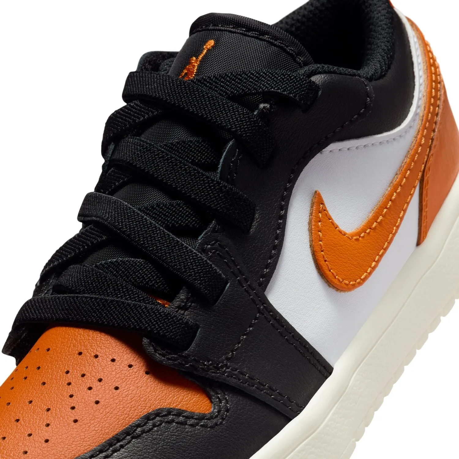 Comfort - Focused Kid's Air Jordan 1 Low ALT 'Black Starfish'