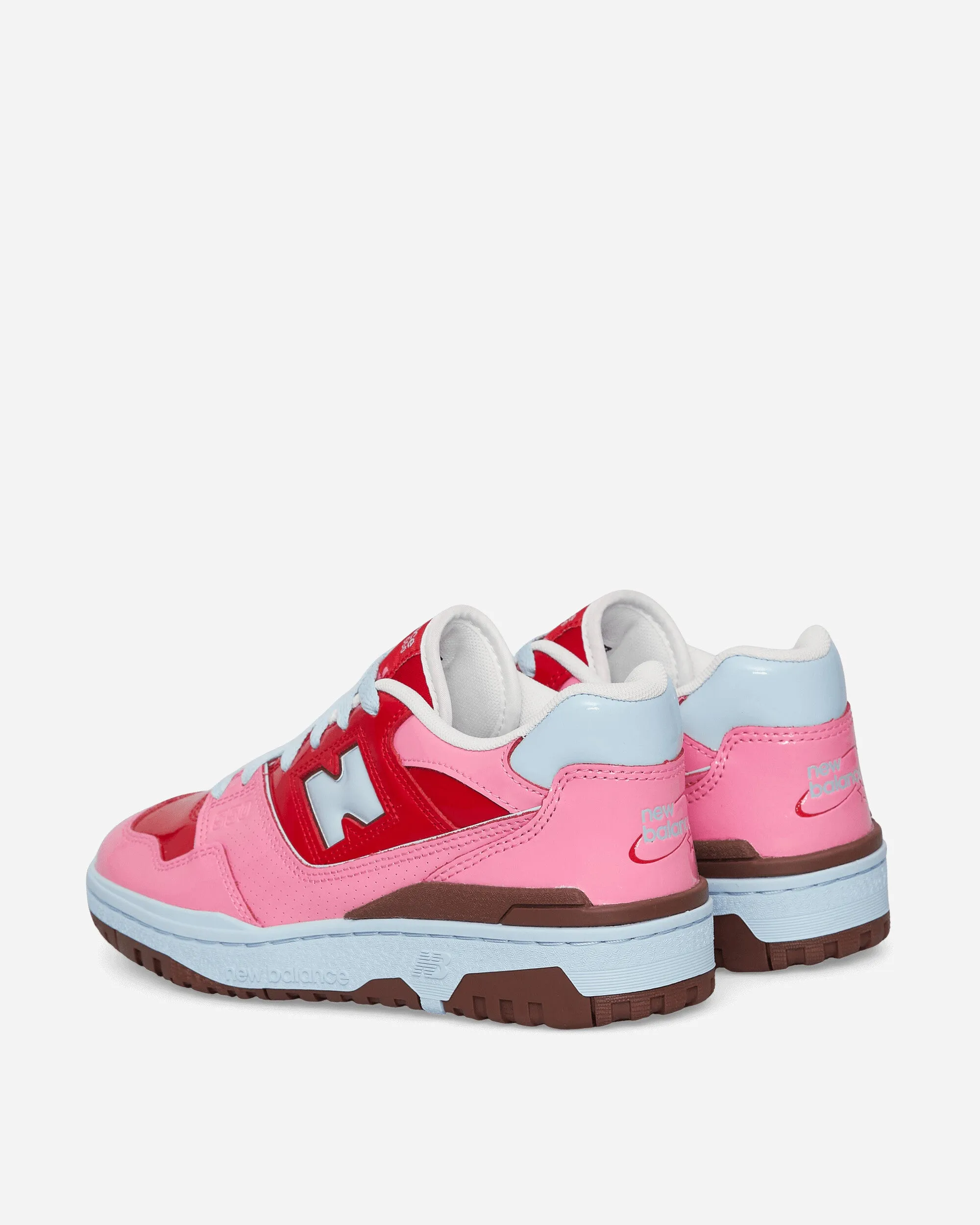 Thickened Collar 550 Sneakers Team Red / Pink