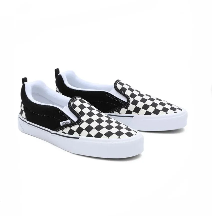 narrow - fit Knu Slip 'Checkerboard True White'