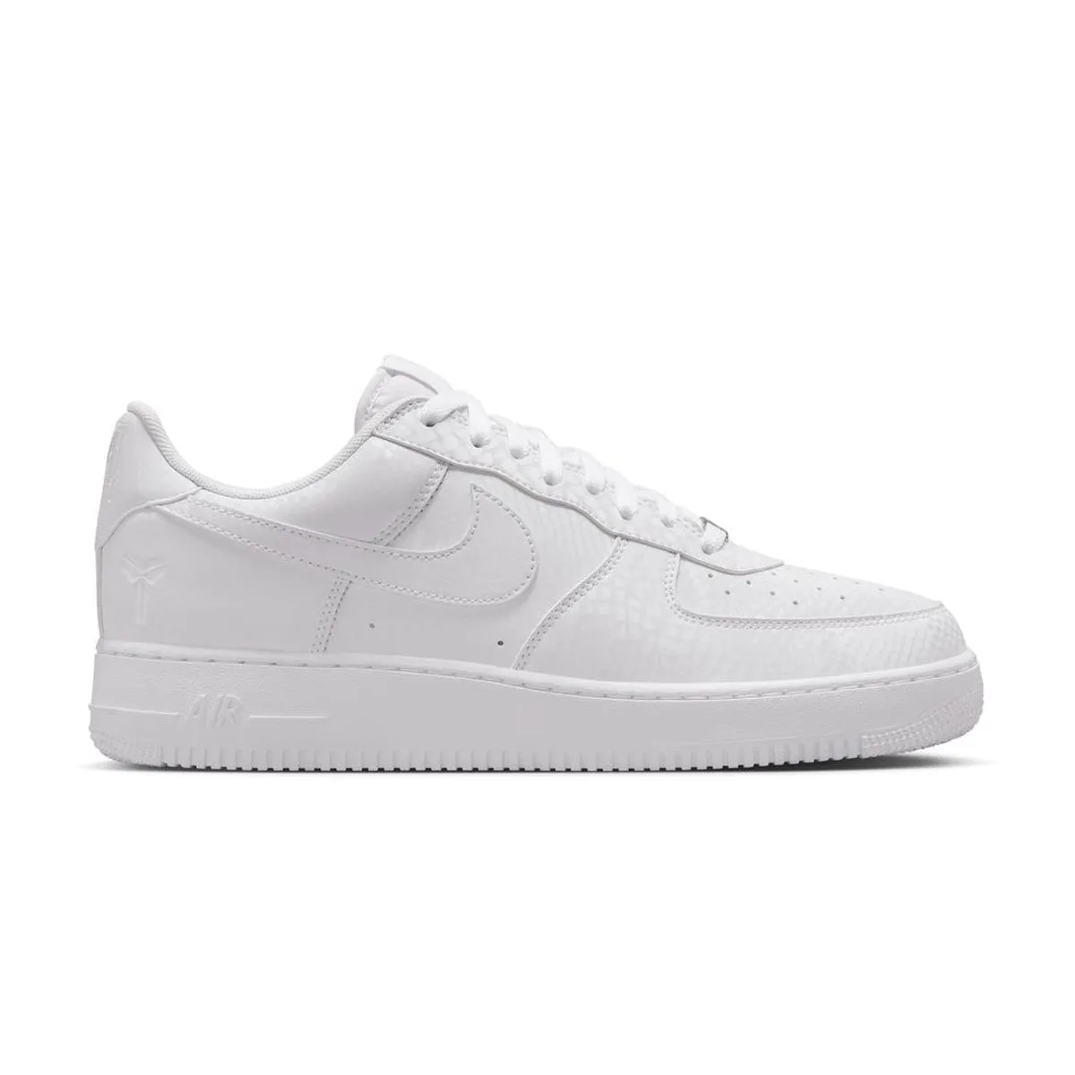 Kobe Air Force 1 'Forever White' Non-marking sole