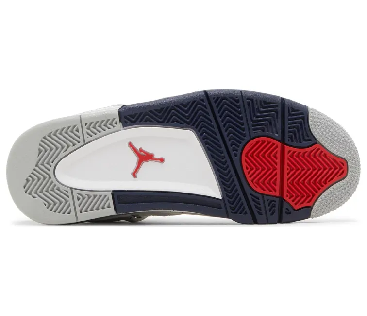 (GS) Nike Air Jordan 4 Retro (Midnight Navy) Adaptive Motion
