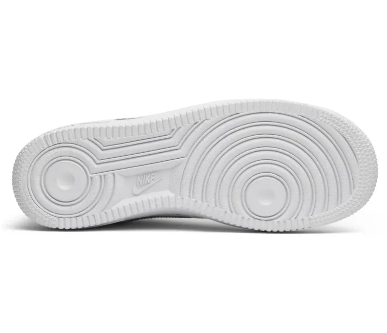 GS Nike Air Force 1 Low (Triple White) Effortless Feel