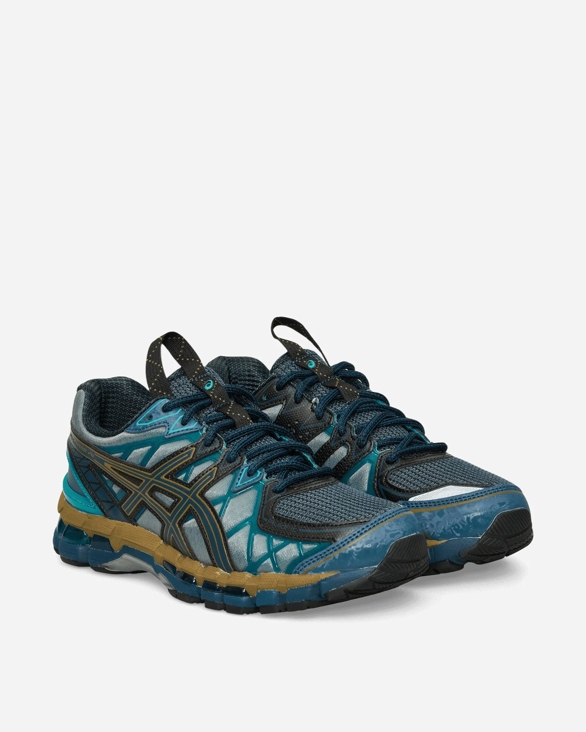 UB10-S GEL-Kayano 20 Sneakers Vintage Indigo / Sea Glass Balanced Flex Grooves